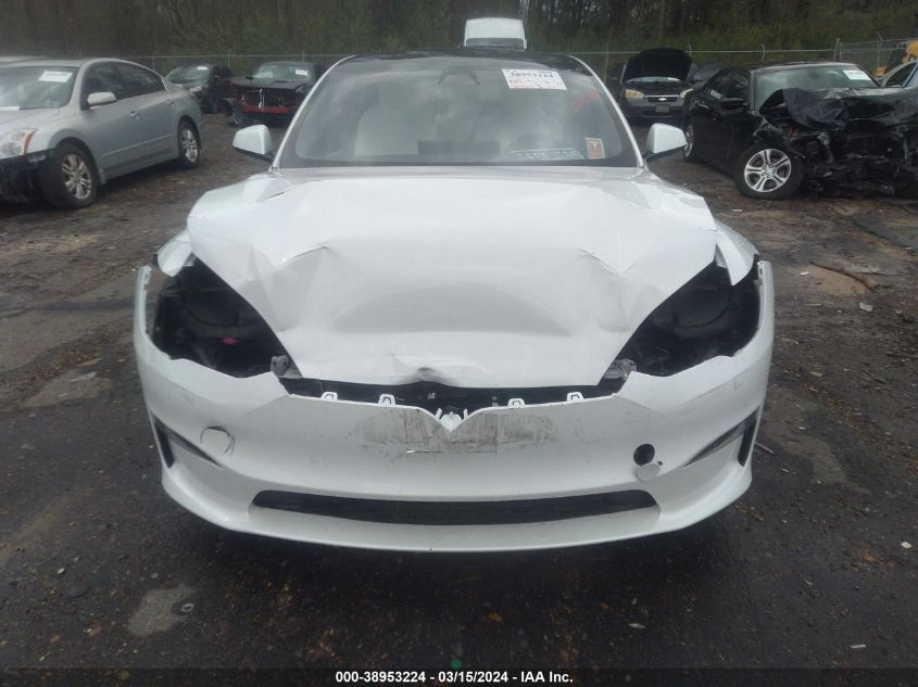 2022 Tesla Model S Dual Motor All-Wheel Drive VIN: 5YJSA1E57NF462869 Lot: 38953224