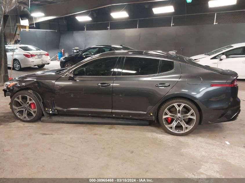 2021 Kia Stinger Gt2 VIN: KNAE55LC7M6091195 Lot: 38965468