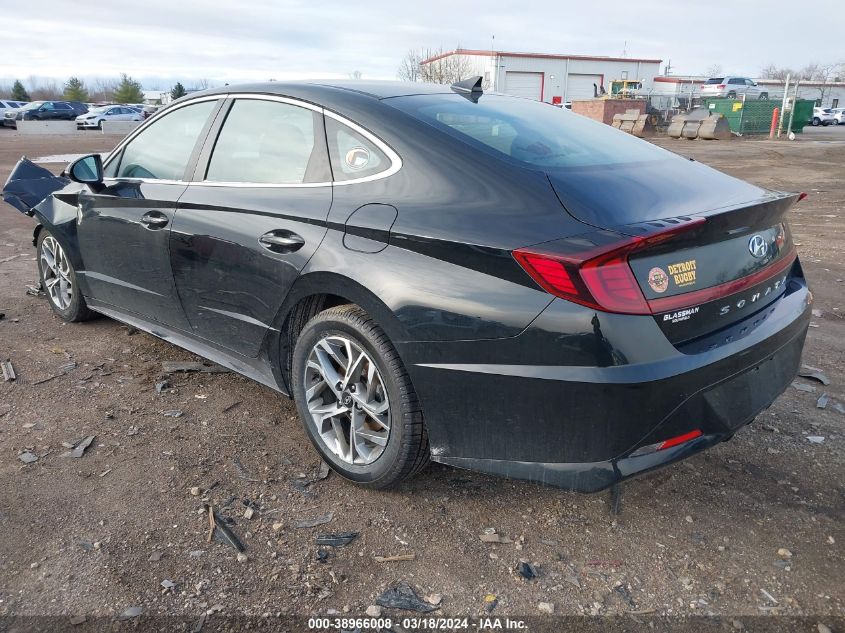 2022 Hyundai Sonata Sel VIN: KMHL64JA7NA236863 Lot: 38966008