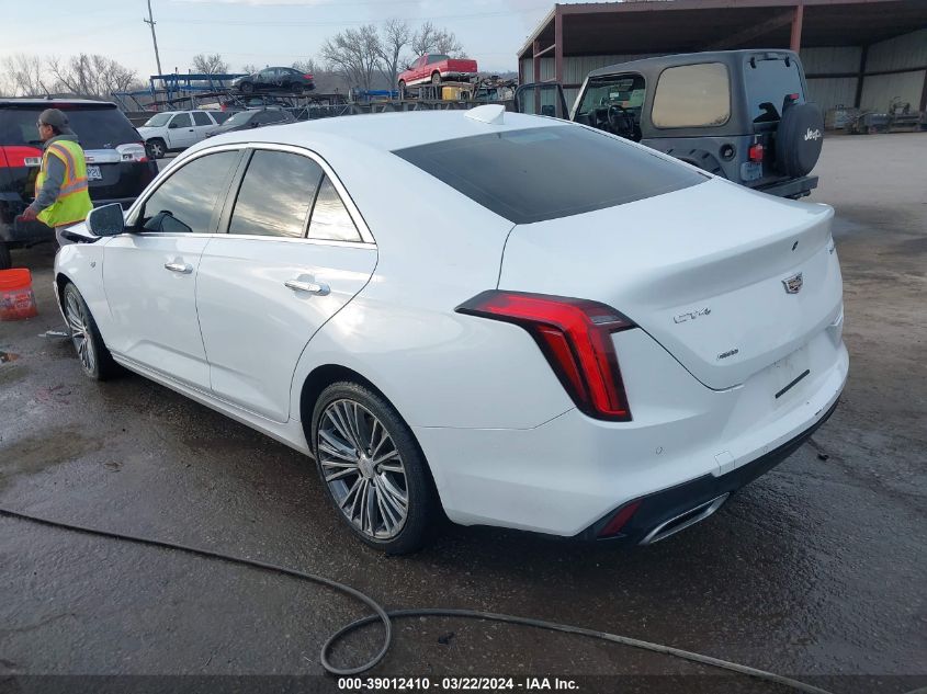 2020 Cadillac Ct4 Premium Luxury VIN: 1G6DF5RK1L0138199 Lot: 39012410