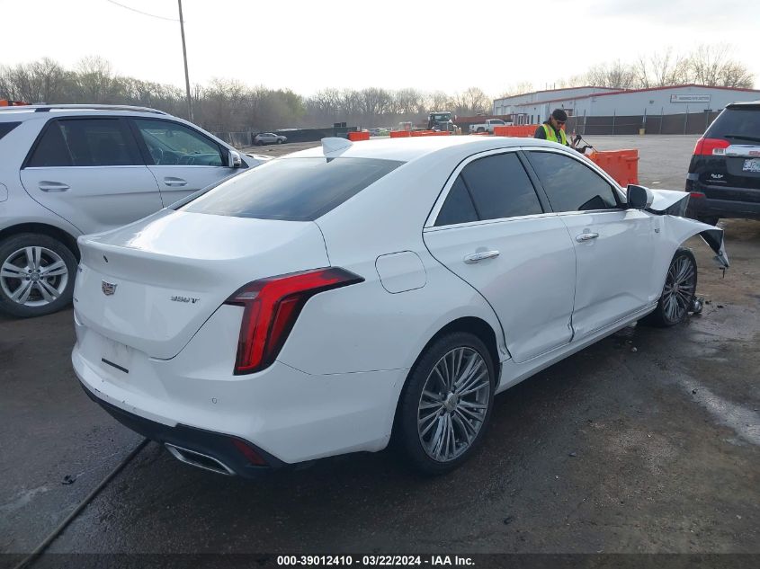 2020 Cadillac Ct4 Premium Luxury VIN: 1G6DF5RK1L0138199 Lot: 39012410