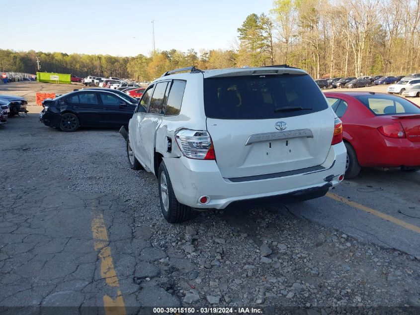 2010 Toyota Highlander Base V6 VIN: JTEZK3EH4A2096184 Lot: 39015150