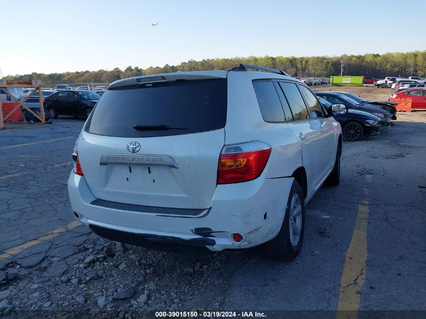 2010 Toyota Highlander Base V6 VIN: JTEZK3EH4A2096184 Lot: 39015150