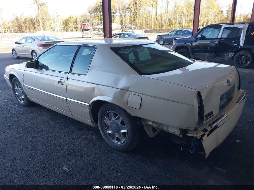 1999 Cadillac Eldorado Standard VIN: 1G6EL12Y2XU606198 Lot: 39053118