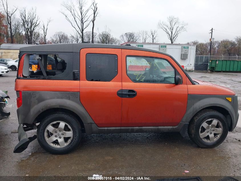 2003 Honda Element Ex VIN: 5J6YH28583L024194 Lot: 39057015