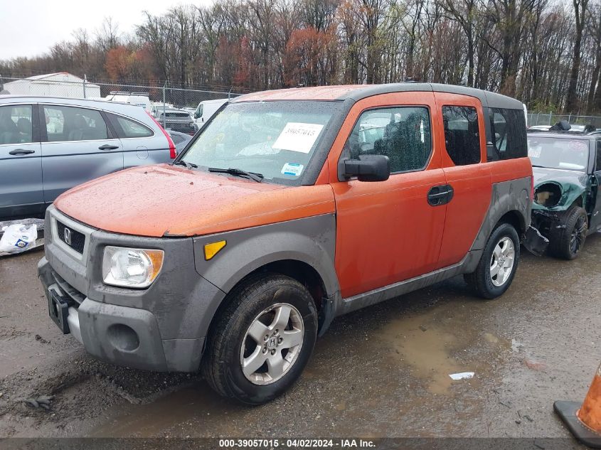 2003 Honda Element Ex VIN: 5J6YH28583L024194 Lot: 39057015