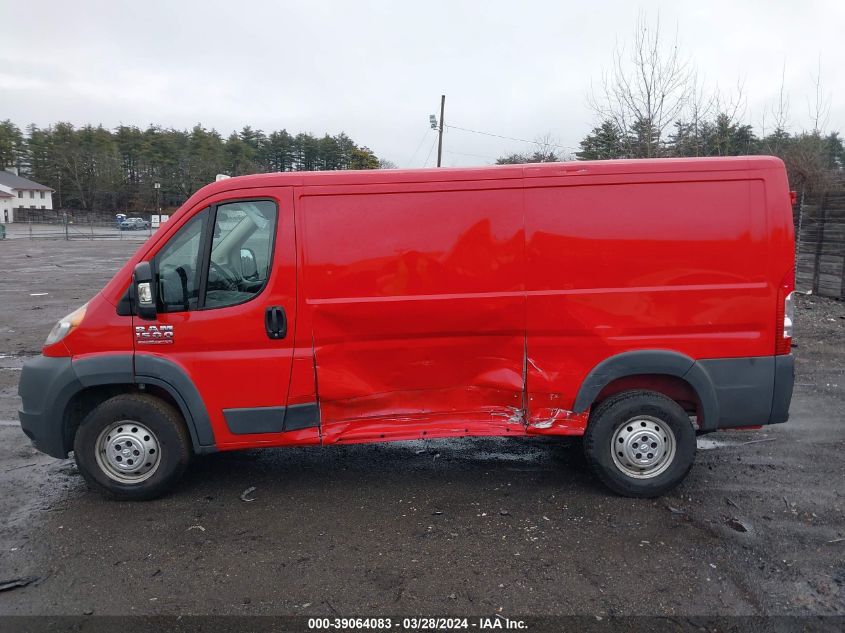 2017 Ram Promaster 1500 Low Roof 136 Wb VIN: 3C6TRVAG3HE500451 Lot: 39064083