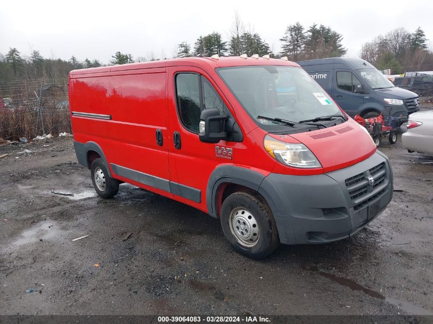 2017 Ram Promaster 1500 Low Roof 136 Wb VIN: 3C6TRVAG3HE500451 Lot: 39064083