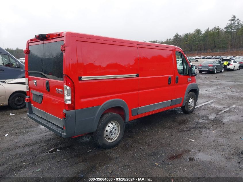 2017 Ram Promaster 1500 Low Roof 136 Wb VIN: 3C6TRVAG3HE500451 Lot: 39064083