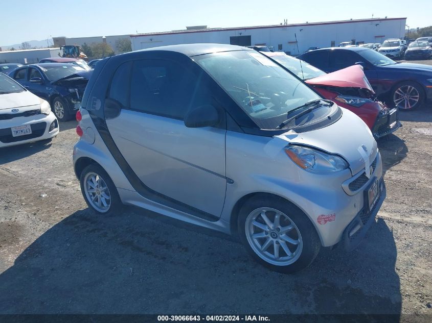 2015 Smart Fortwo Electric Drive Passion VIN: WMEEJ9AA1FK830595 Lot: 39066643