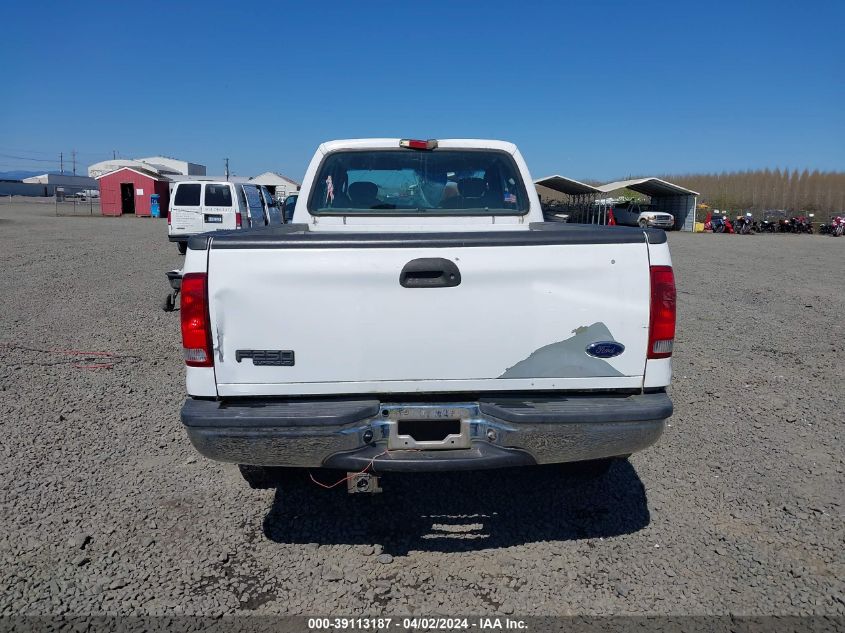 2004 Ford F-250 Lariat/Xl/Xlt VIN: 3FTNX21L04MA09662 Lot: 39113187