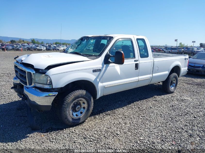 2004 Ford F-250 Lariat/Xl/Xlt VIN: 3FTNX21L04MA09662 Lot: 39113187