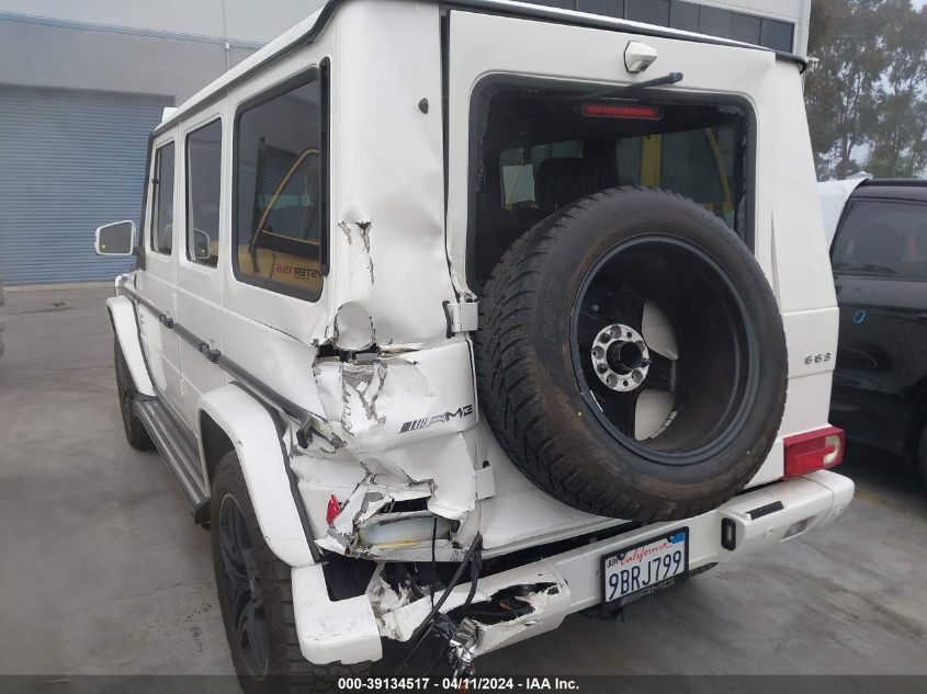 2017 Mercedes-Benz Amg G 63 4Matic VIN: WDCYC7DFXHX275034 Lot: 39134517