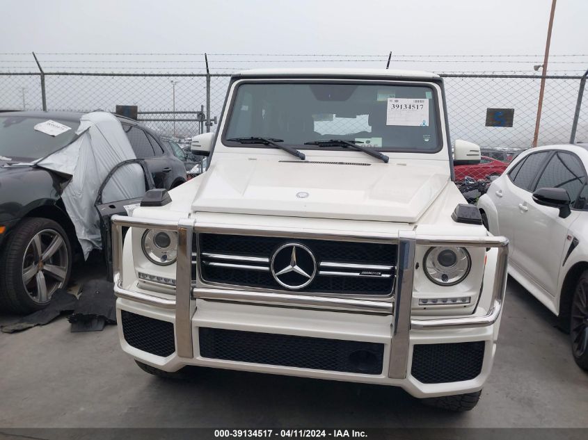 2017 Mercedes-Benz Amg G 63 4Matic VIN: WDCYC7DFXHX275034 Lot: 39134517