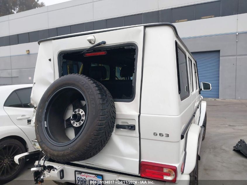 2017 Mercedes-Benz Amg G 63 4Matic VIN: WDCYC7DFXHX275034 Lot: 39134517