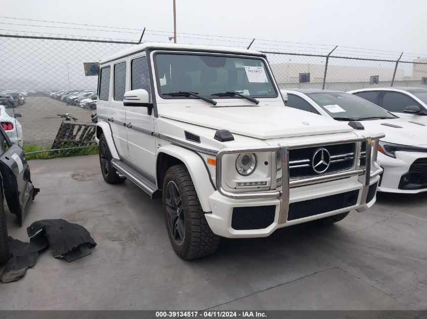 2017 Mercedes-Benz Amg G 63 4Matic VIN: WDCYC7DFXHX275034 Lot: 39134517