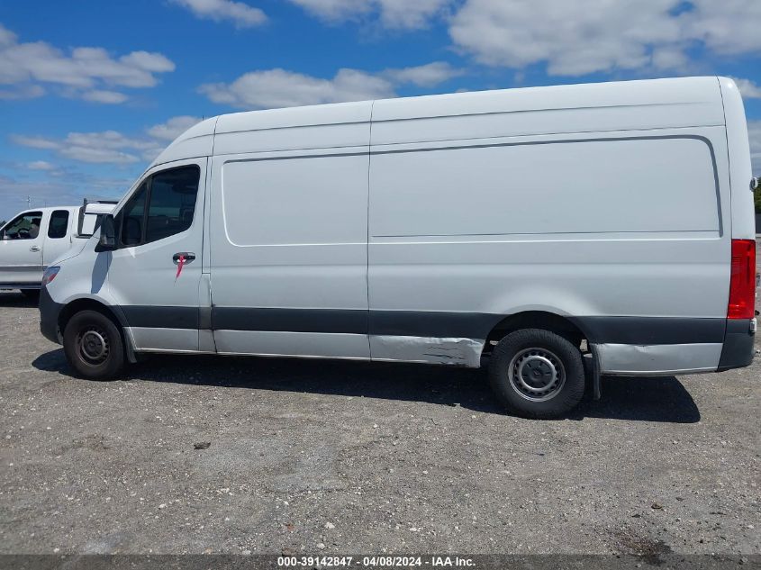 2022 Mercedes-Benz Sprinter 2500 High Roof I4 Diesel VIN: W1Y4DCHY3NT091431 Lot: 39142847