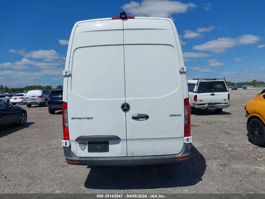 2022 Mercedes-Benz Sprinter 2500 High Roof I4 Diesel VIN: W1Y4DCHY3NT091431 Lot: 39142847