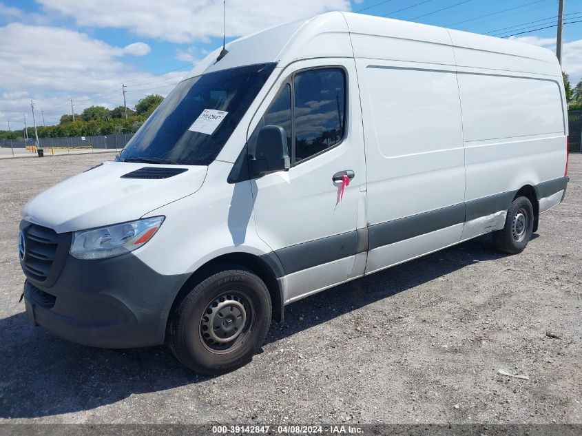 2022 Mercedes-Benz Sprinter 2500 High Roof I4 Diesel VIN: W1Y4DCHY3NT091431 Lot: 39142847