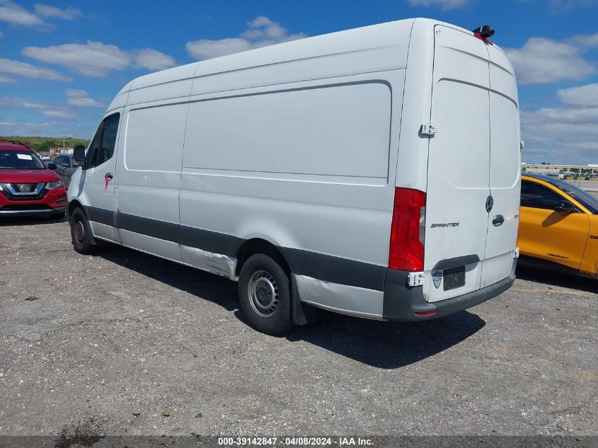 2022 Mercedes-Benz Sprinter 2500 High Roof I4 Diesel VIN: W1Y4DCHY3NT091431 Lot: 39142847