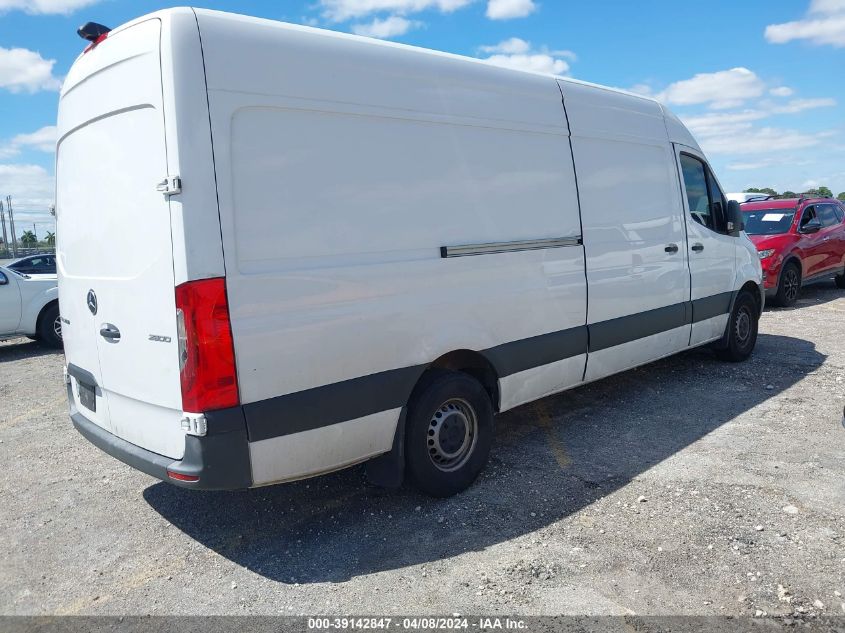 2022 Mercedes-Benz Sprinter 2500 High Roof I4 Diesel VIN: W1Y4DCHY3NT091431 Lot: 39142847