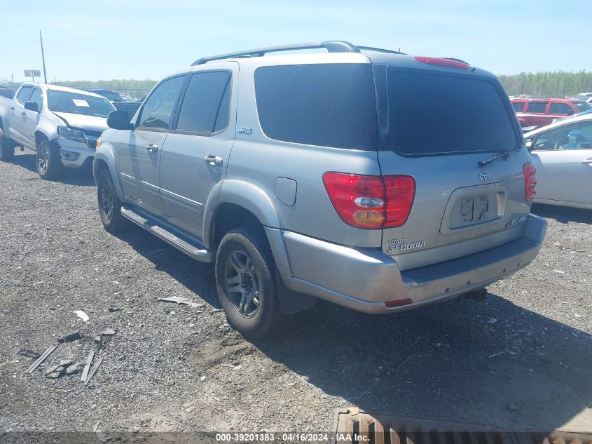 2004 Toyota Sequoia Sr5 V8 VIN: 5TDBT44A74S212875 Lot: 39201383