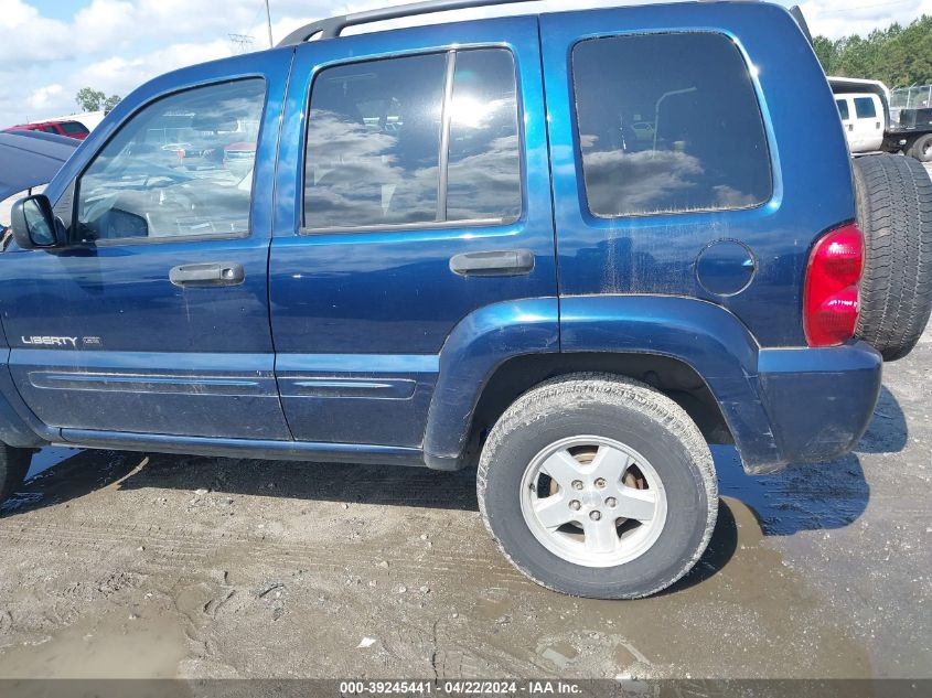 2002 Jeep Liberty Limited Edition VIN: 1J4GL58K92W307802 Lot: 39245441