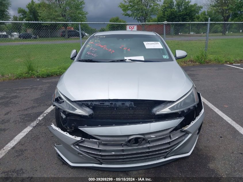 2019 Hyundai Elantra Sel VIN: KMHD84LF1KU737989 Lot: 39269299