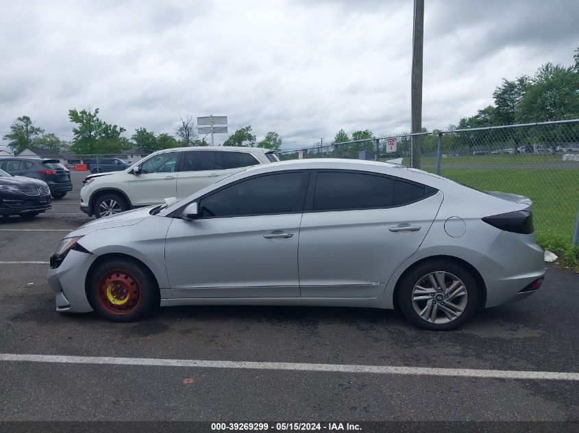 2019 Hyundai Elantra Sel VIN: KMHD84LF1KU737989 Lot: 39269299