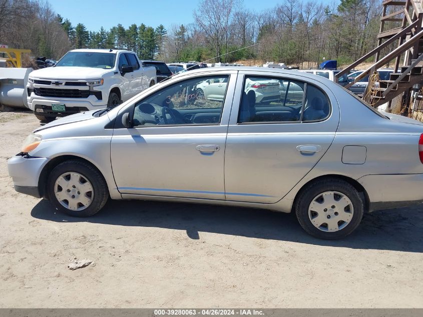 2001 Toyota Echo VIN: JTDBT123710104614 Lot: 39280063