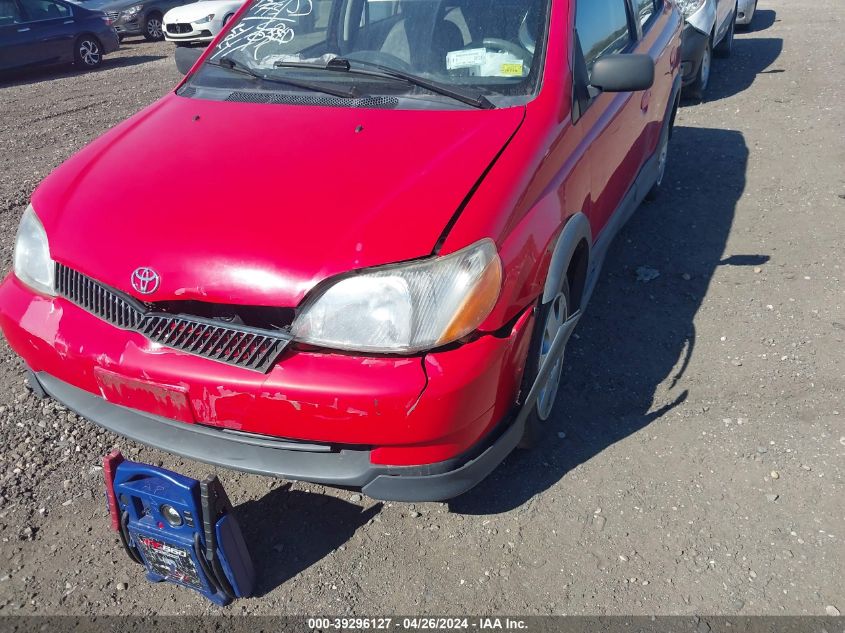 2000 Toyota Echo VIN: JTDBT1231Y0046333 Lot: 39296127