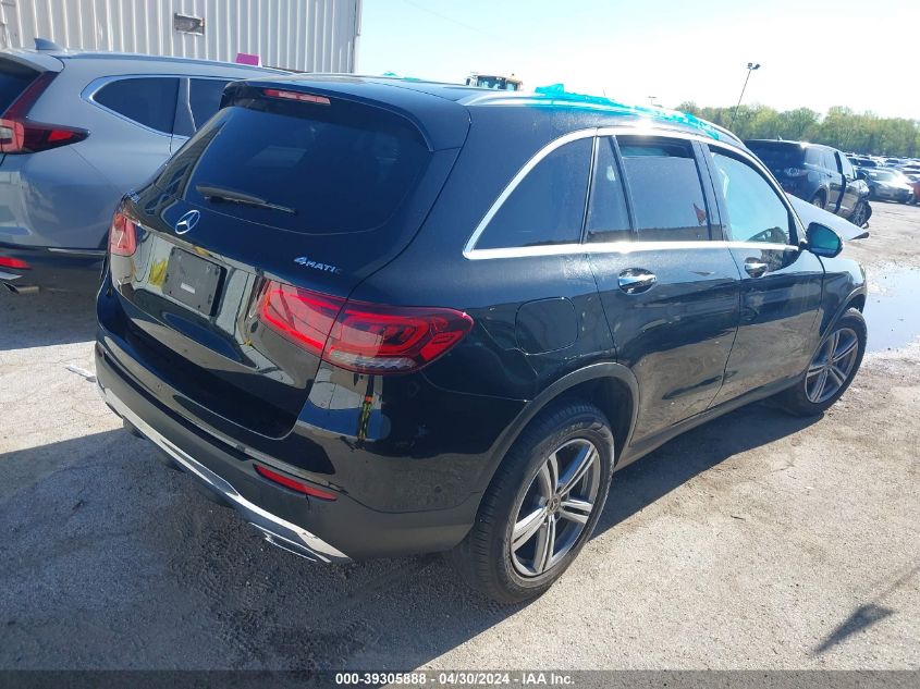 2021 Mercedes-Benz Glc 300 4Matic Suv VIN: W1N0G8EBXMV288664 Lot: 39305888