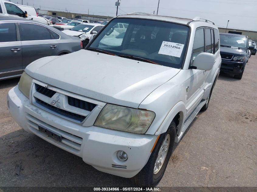 2003 Mitsubishi Montero 20Th Anniversary VIN: JA4NW61S03J047044 Lot: 39334966