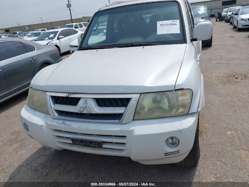 2003 Mitsubishi Montero 20Th Anniversary VIN: JA4NW61S03J047044 Lot: 39334966