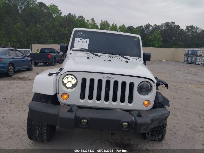 2014 Jeep Wrangler Sahara VIN: 1C4AJWBG7EL195731 Lot: 39338433