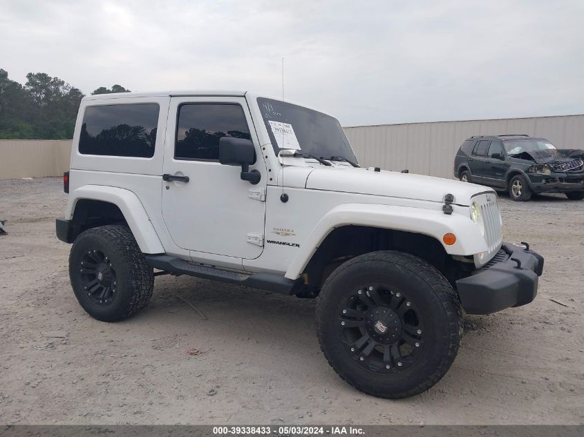 2014 Jeep Wrangler Sahara VIN: 1C4AJWBG7EL195731 Lot: 39338433