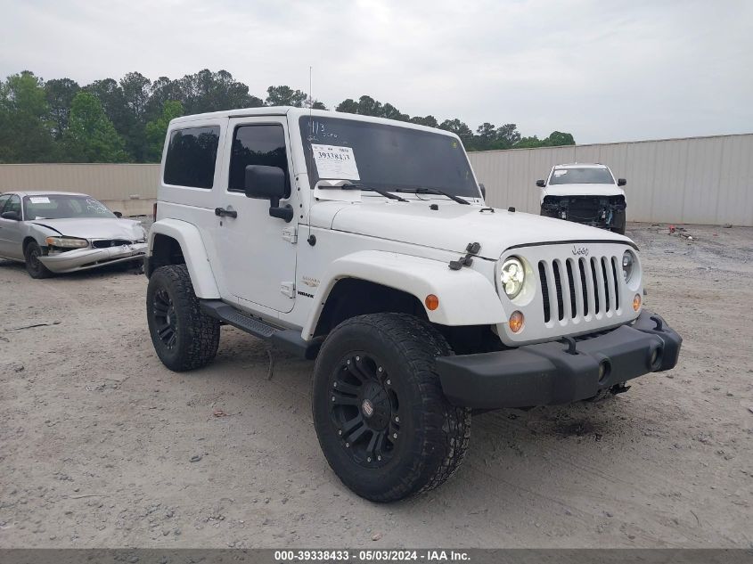 2014 Jeep Wrangler Sahara VIN: 1C4AJWBG7EL195731 Lot: 39338433