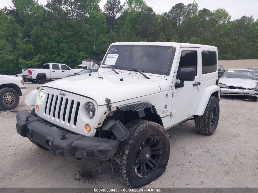 2014 Jeep Wrangler Sahara VIN: 1C4AJWBG7EL195731 Lot: 39338433