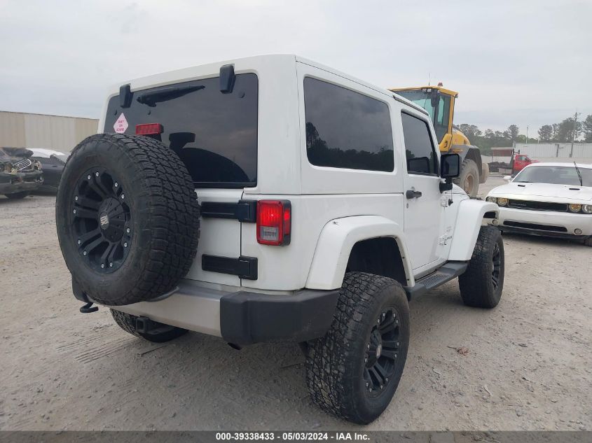 2014 Jeep Wrangler Sahara VIN: 1C4AJWBG7EL195731 Lot: 39338433