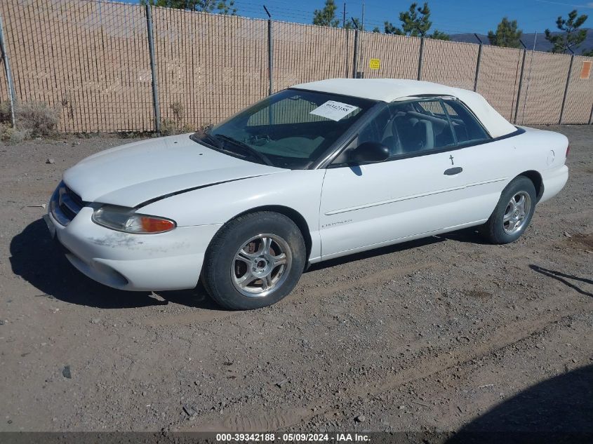 1996 Chrysler Sebring Jx VIN: 3C3EL45HXTT268472 Lot: 39342188