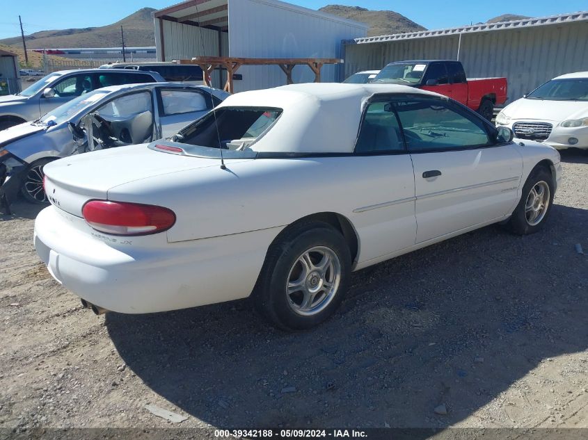 1996 Chrysler Sebring Jx VIN: 3C3EL45HXTT268472 Lot: 39342188