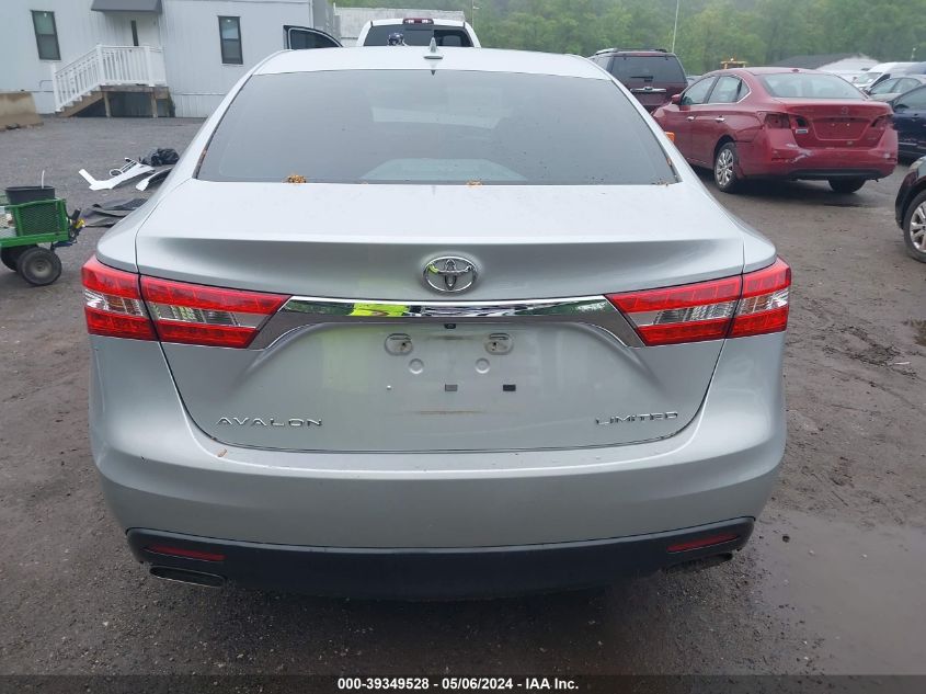 2013 Toyota Avalon Limited VIN: 4T1BK1EB9DU068486 Lot: 39349528