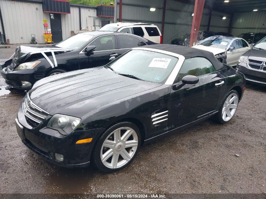 2006 Chrysler Crossfire Limited VIN: 1C3AN65L66X065242 Lot: 39390061