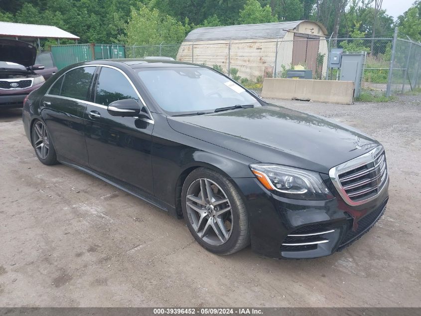 2018 Mercedes-Benz S 560 4Matic VIN: WDDUG8GB0JA377559 Lot: 39396452