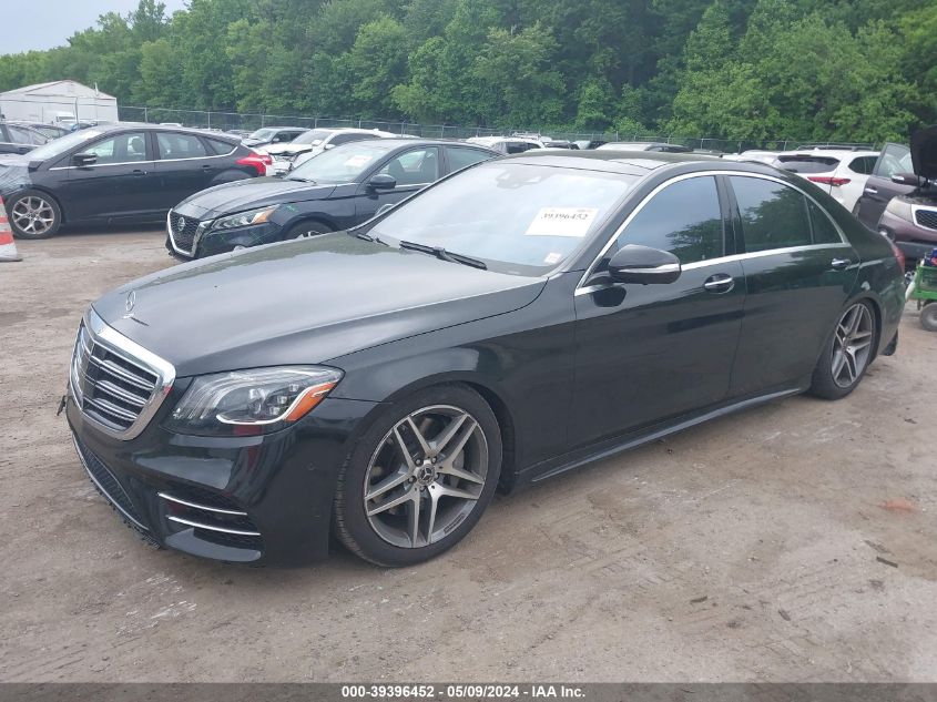 2018 Mercedes-Benz S 560 4Matic VIN: WDDUG8GB0JA377559 Lot: 39396452