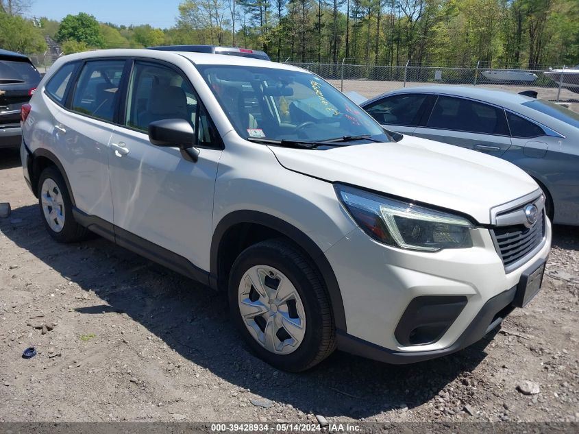 2021 Subaru Forester VIN: JF2SKAAC3MH429076 Lot: 39428934