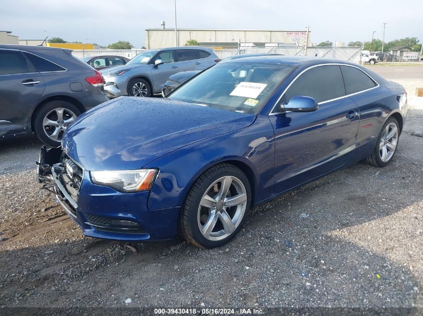 2014 Audi A5 2.0T Premium VIN: WAULFAFRXEA037028 Lot: 39430418