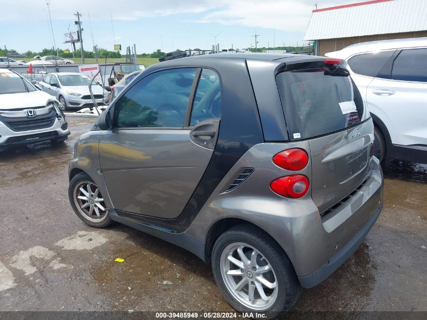 2009 Smart Fortwo Brabus/Passion/Pure VIN: WMEEJ31X29K299834 Lot: 39485949