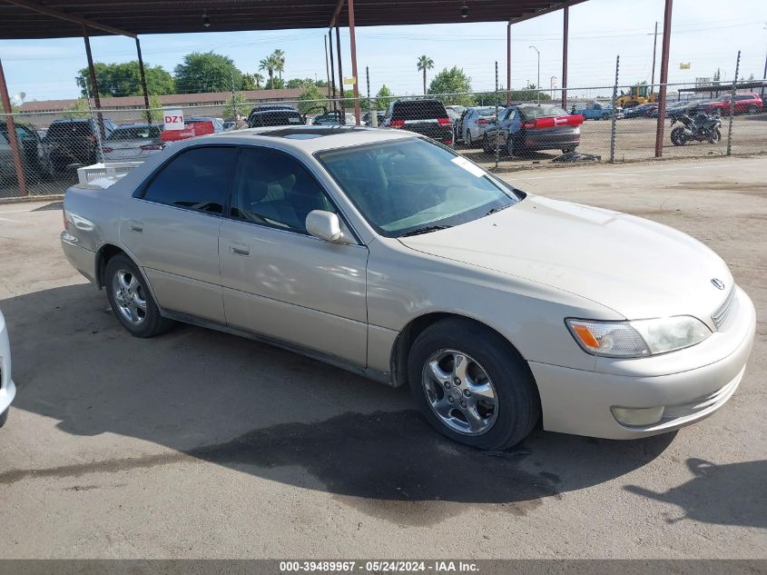 1998 Lexus Es 300 VIN: JT8BF28G5W0110425 Lot: 39489967