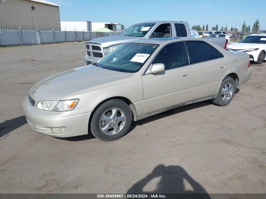 1998 Lexus Es 300 VIN: JT8BF28G5W0110425 Lot: 39489967